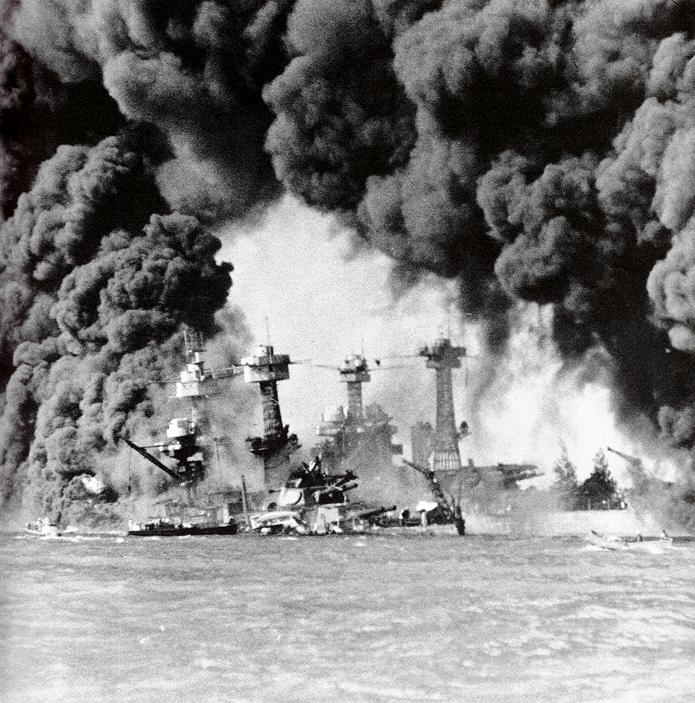 08 - Battleships burning at Pearl Harbor.jpg